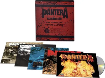Immagine prodotto di Pantera - Gli album completi in studio 1990-2000 (Box Set) (ristampa) (5 CD)