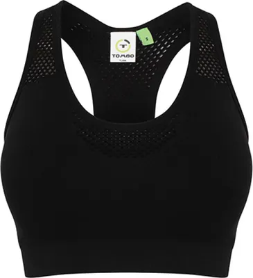 Produktbild von Tombo TL696 | Damen Top Ladies` Seamless Crop Top - Farbe: Black - Größe: M