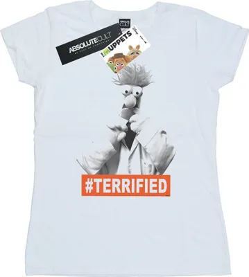 Produktbild von Disney - "The Muppets Beaker Terrified" T-Shirt für Damen BI35187 (S) (Weiß)