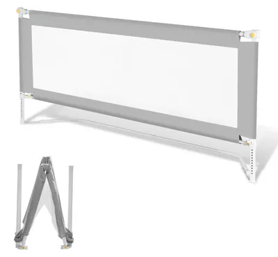 Obrázok produktu pre Sklopná zábrana na postel, 200 cm, pre deti, s nastaviteľnou výškou