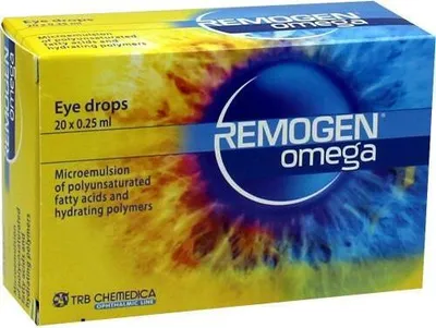Produktbild von Remogen Omega, Benetzungslösung, 20 St. Lösung