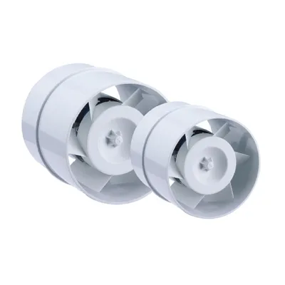 Image de Ventilateur de gaine en plastique avec minuterie E-vent Line EPK 12T