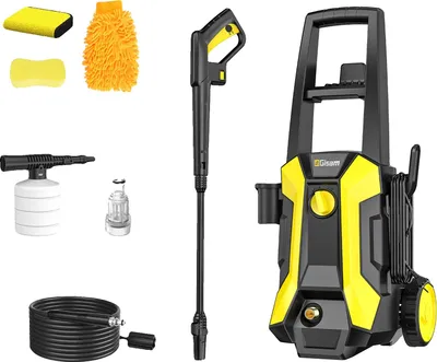 Immagine prodotto di Idropulitrice elettrica, potenza 2200W, ugello regolabile, idropulitrice elettrica, elettrica