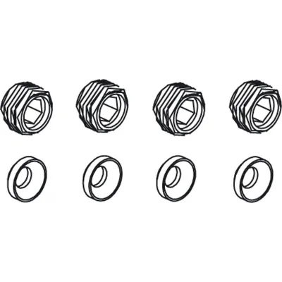 Produktbild von Jamara Pivot-Muttern VE4 Vo-Mj-Ti-Ho-In-LQ-SR10 505080