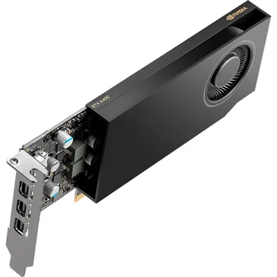 Zdjęcie produktu dla PNY A400, 4 GB, GDDR6, 64 bit, PCI Express x8, 1 went.