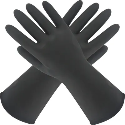 Obrázek produktu pro INF Průmyslové latexové rukavice M, vodotěsné a olejivzdorné pracovní rukavice (1 pár)