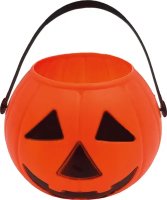 Produktbild von Halloween Kürbis Süßigkeiten Eimer 15cm