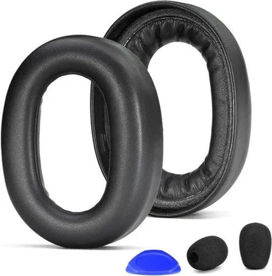 Imagen del producto de Almohadillas para auriculares compatibles con Jabra, diseñadas para mayor comodidad, reducción de ruido y durabilidad