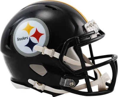 Produktbild von NFL Football Mini Helm Pittsburgh Steelers Speed Footballhelm Riddell Helmet