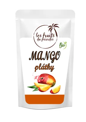 Obrázek produktu pro Mango plátky Bio 150 g LES FRUITS DU PARADIS
