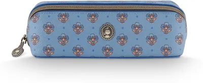 Produktbild von Pip Studio Cyrille Cosmetic Bag Small Jaipur Flower Blue 20x7.5x7.5cm