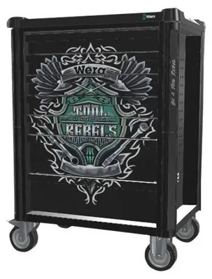 Produktbild von WERA Werkstattwagen im Tool Rebel Design 1 Stück