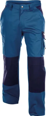 Immagine prodotto di DASSY® Boston Pantaloni da lavoro bicolore con tasche per ginocchiere CORN BLUE/DARK BLUE Taglia 54 Lunghezza: STANDARD