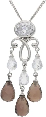 Produktbild von JuwelmaLux Anhänger 925/000 Sterling Silber mit Zirkonia JL30-02-3735