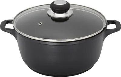 Produktbild von Kochtopf mit Glasdeckel Ø24 cm EUROHOME®