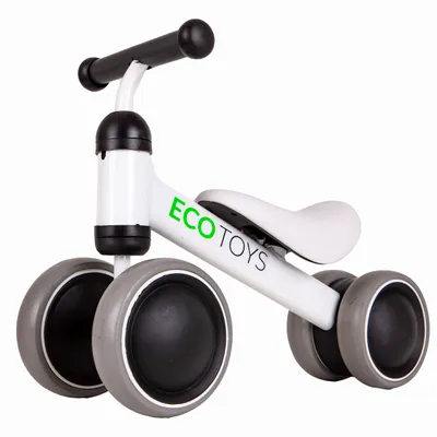 Zdjęcie produktu dla ecotoys - Mini rower crossowy biały