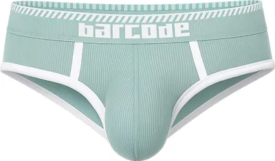Image de Barcode Berlin - Sous-vêtement Slips Hommes - Solger Brief Mint - 1x Taille S