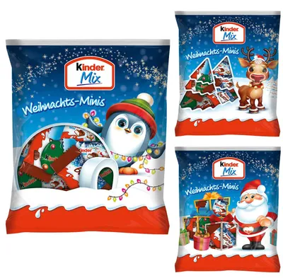 Produktbild von kinder Mix Weihnachts-Minis 153g