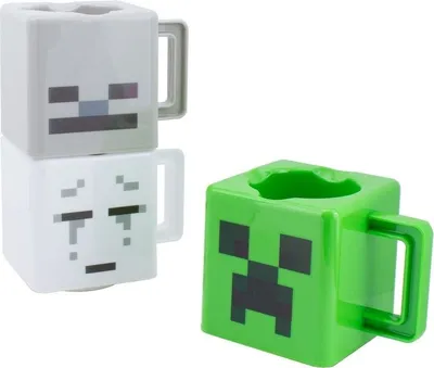Produktbild von Minecraft: Satz von 3 stapelbaren Bechern