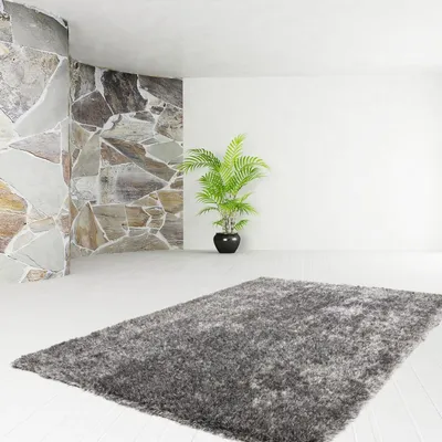 Produktbild von Teppich Diamond 700 Grau / Weiß 240cm x 330cm Grau / Weiß