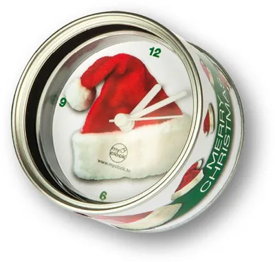 Zdjęcie produktu dla ZEP Zegar w ramce na zdjęcia „Boże Narodzenie” 8 x 8 cm