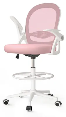 Obrázek produktu pro Ergonomická kancelářská židle s nastavitelnou opěrkou nohou