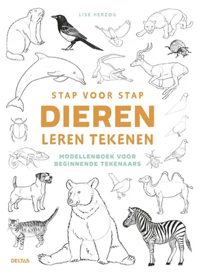 Produktbild von Deltas lernen, Tiere Schritt für Schritt zu zeichnen