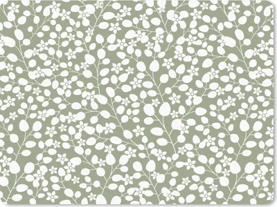 Produktbild von MuchoWow® Mauspad Mousepad Blumen - Muster - Pflanzen 40x30 cm - Mousepads - Maus Mat - Pad - Mausunterlage - Anti Rutsch