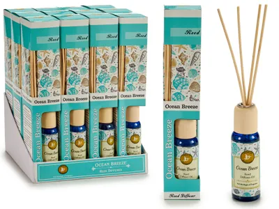 Productafbeelding van Ruimtedouche, geurverspreider, luchtverfrisser, kamerverfrisser, geursticks, geurolie, diffuser, oceaanbries