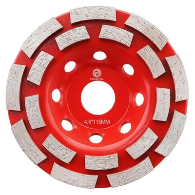 Produktbild von Diamant Schleiftopf Doppelreihe 115mm x 22,23mm für Beton Granit Marmor Mauerwerk