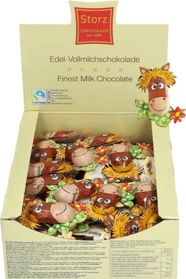 Produktbild von 75er SET Choco - Pferd, lose 10 g / Schokolade / Schoko Pferde