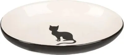 Produktbild von Flamingo Nala Futterautomat Für Katzen 90ml Weiß 90ml Weiß 90ml