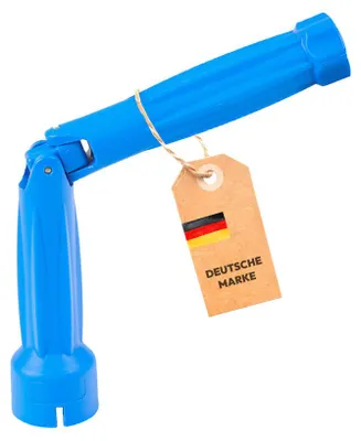 Produktbild von Dönges Universal WC Sitz Montageschlüssel, blau, 200 mm