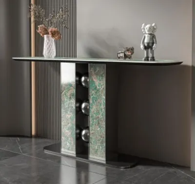 Immagine prodotto di Consolle moderna di design in legno grigio soggiorno nuovo arredamento