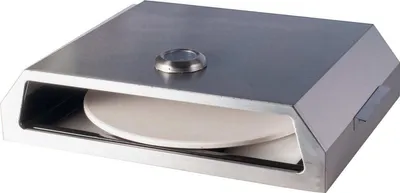 Produktbild von Bighorn Pizzaofen mit Pizzastein zum Grillen – Grillofen – tragbar – Edelstahl