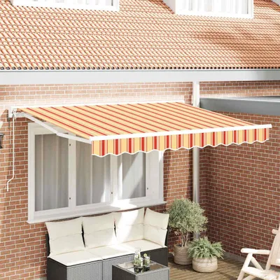 Immagine prodotto di Tenda da sole retrattile Tessuto a righe colorate 250x200 cm