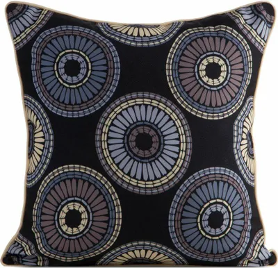 Produktbild von Eurofirany Kissenbezug GARDEN 45x45 cm schwarz-beige Kissenhülle
