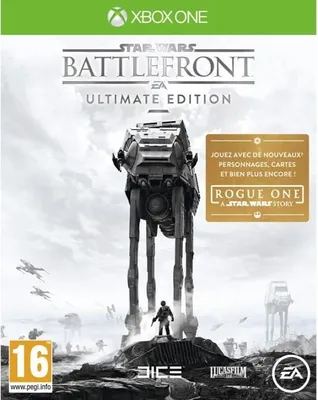 Zdjęcie produktu dla Electronic Arts Star Wars Battlefront - Ultimate Bundle, Xbox One, Tryb multiplayer, Powyżej 13 lat, Nośnik fizyczny