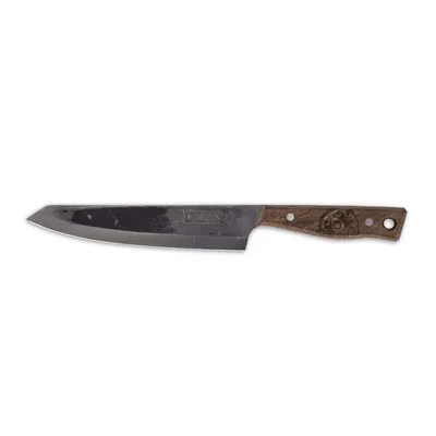 Produktbild von Petromax Kochmesser 20 cm Klinge aus rostfreiem Stahl mit Griff aus Walnussholz