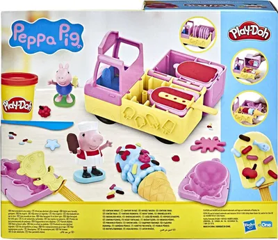 Obrázok produktu pre Play-Doh Hracia súprava Peppa's Ice Cream, 3 rok / roky, Akrylonitrilbutadienstyren (ABS), Polypropylén (PP), Polyetylen, Polyvinylchlorid (PVC)