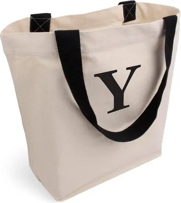 Produktbild von DigiRigi® Baumwoll-Shopper – geräumige Stofftasche mit Reißverschluss und Innenfach, 100% Baumwolle ( 100), 45×38×16 cm, Henkel 4×60 cm