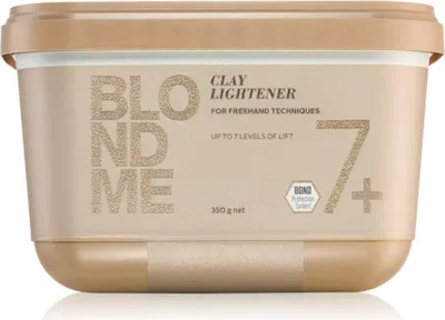 Produktbild von Schwarzkopf Professional BlondMe Clay Lightener 7+ Puder zur Haaraufhellung 350 g