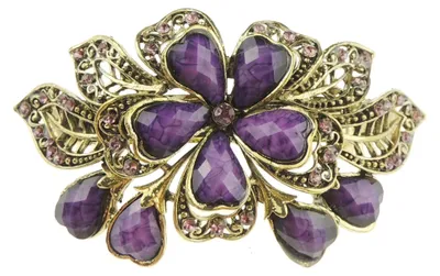 Immagine prodotto di Accessori per capelli vintage con cristalli, ideali per occasioni speciali