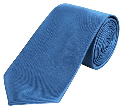 Produktbild von DonDon Herren Krawatte 7 cm klassische Business Krawatte - Blau