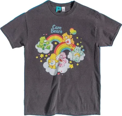 Produktbild von Care Bears - T-Shirt für Herren/Damen Uni, Vintage-Waschung TT219 (XXL) (Holzkohle)
