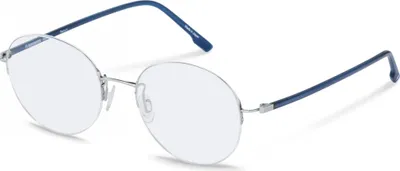 Produktbild von Rodenstock R7145 Silver, dark blue 53/19/145 Uni Brillen