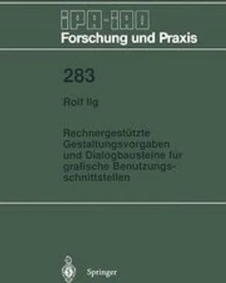 Obrázok produktu pre Rechnergestützte Gestaltungsvorgaben und Dialogbausteine für grafische Benutzungsschnittstellen