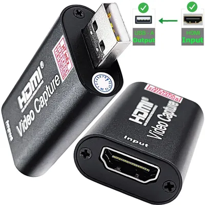 Produktbild von (input) HDMI auf USB-A (output) Adapter 4K für Huawei Samsung MacBook TV Dell