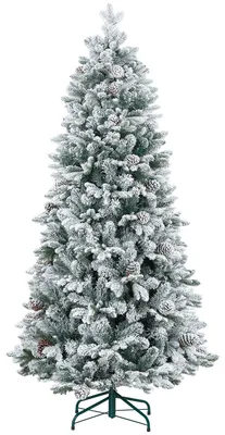 Immagine prodotto di Albero di Natale artificiale - Albero di Natale decorativo - Albero di Natale con rami - Albero di Natale innevato