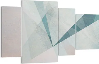 Produktbild von Bild auf Leinwand - Leinwandbild - Abstraktion modern - 120x70cm - Wand Bild - Wanddeko - Leinwanddruck - Bilder - Kunstdruck - Wanddekoration - Leinwand bilder - Wandkunst - DL120x70-3947